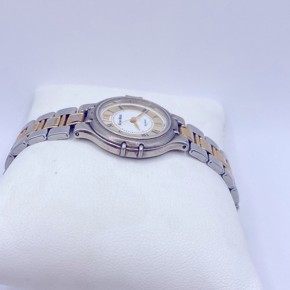 Working! Men’s Hugo Maxx Vintage 2 Tone Minimalist Watch - Picture 3 of 9